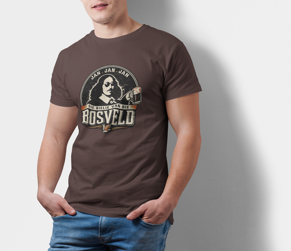 Jan, Jan, Jan Die Bielie Van Die Bosveld - Mens Shirt