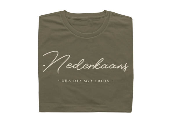 Nederkaans - Dra Dit Met Trots Plain  - Ladies Shirt