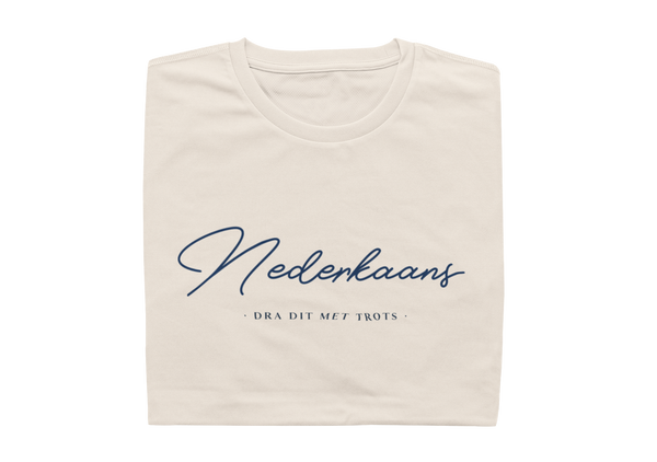 Nederkaans - Dra Dit Met Trots Plain  - Ladies Shirt