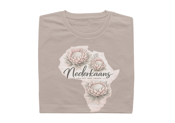 Nederkaans - Dra Dit Met Trots Afrika - Protea  - Ladies Shirt