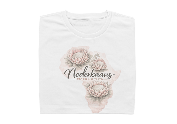 Nederkaans - Dra Dit Met Trots Afrika - Protea  - Ladies Shirt