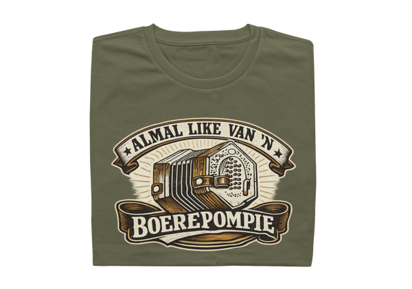Almal Like Van 'n Boerepompie - Mens Shirt