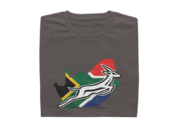 Springbok, South Africa, Flag - Mens Shirt