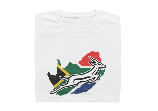 Springbok, South Africa, Flag - Mens Shirt