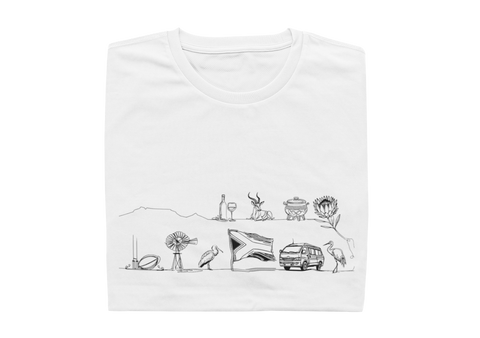 South Africa In One Picture  - Ladies Shirt