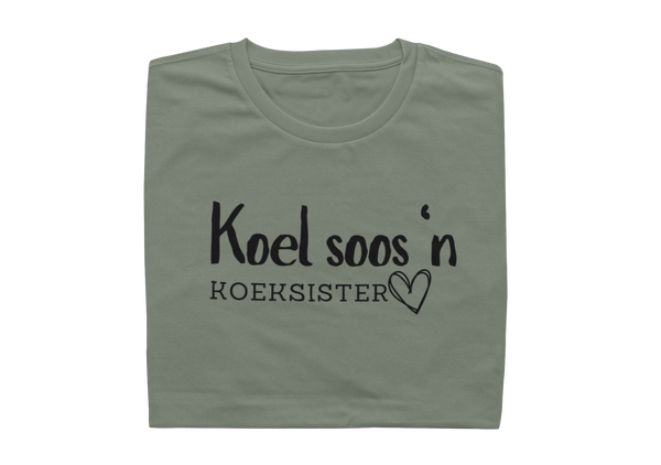 Koel soos 'n koeksister - Ladies Shirt