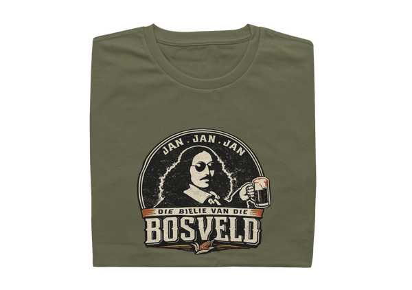Jan, Jan, Jan Die Bielie Van Die Bosveld - Mens Shirt