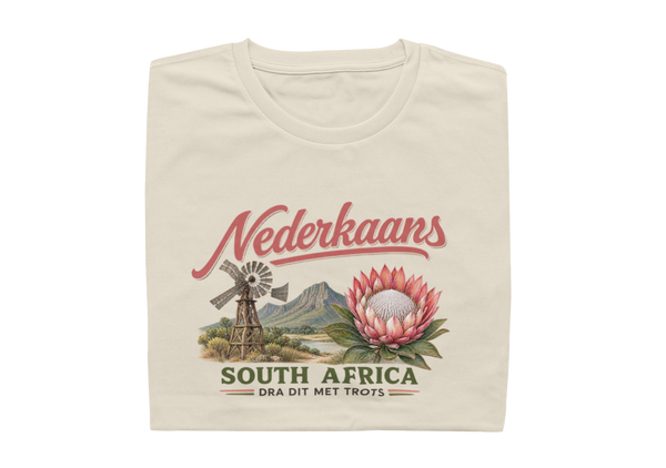 South Africa - Mountain Protea Windmill  - Ladies Shirt