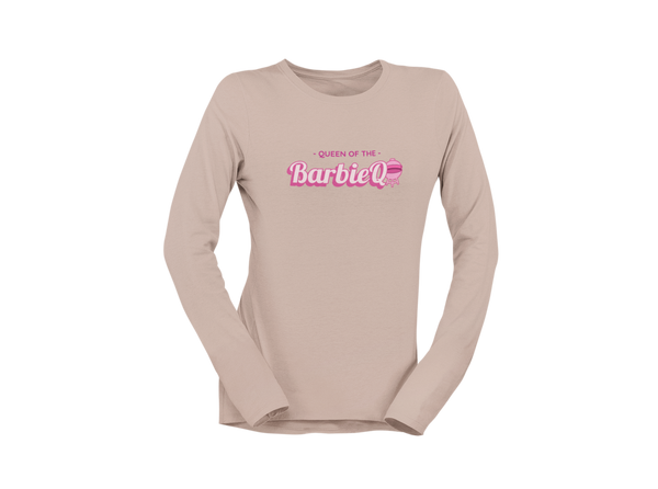 Queen Of The BarbieQ - Ladies Longsleeve Shirt