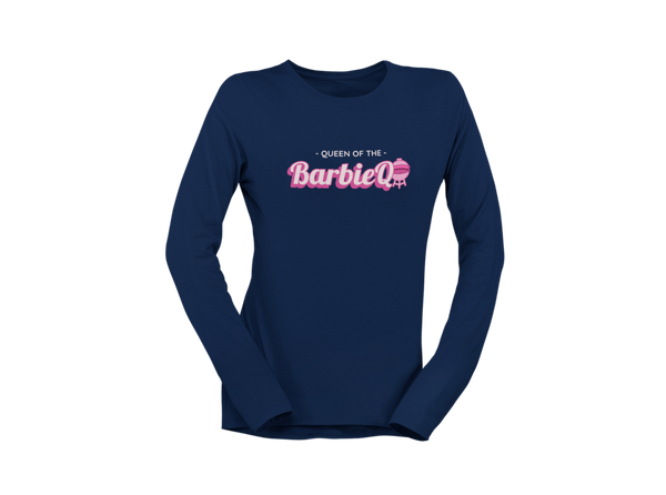 Queen Of The BarbieQ - Ladies Longsleeve Shirt