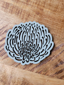 Pin Cushion Coasters -  Duck Egg Blue Colour  (Set of 4)