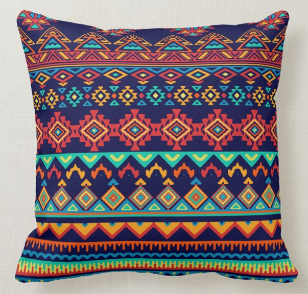 Shweshwe Design Cushion Cover