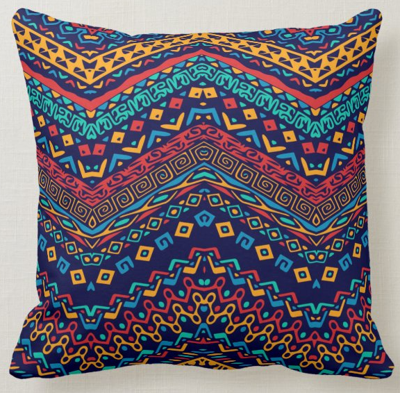 Shweshwe Design Cushion Cover