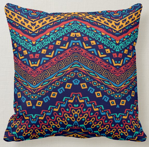 Shweshwe Design Cushion Cover