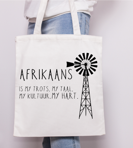 Afrikaans Is My Taal - Tote Bag