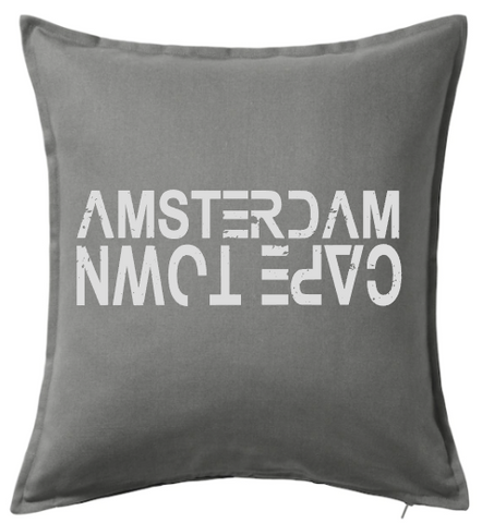 Amsterdam vs Cape Town Cushion Cover