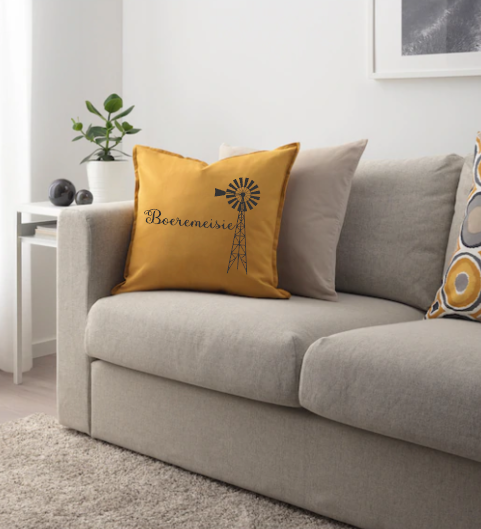 Boeremeisie Cushion Cover