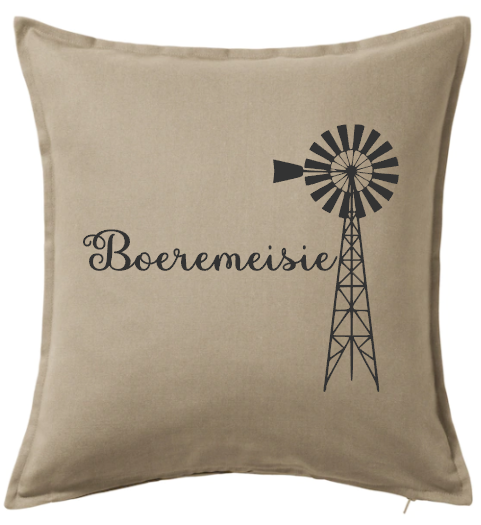 Boeremeisie Cushion Cover