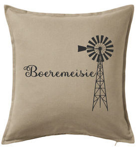 Boeremeisie Cushion Cover