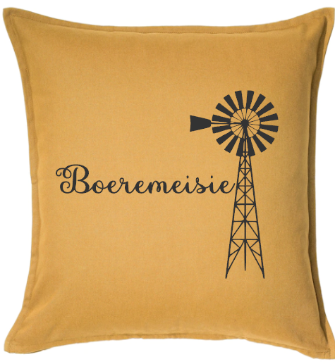 Boeremeisie Cushion Cover