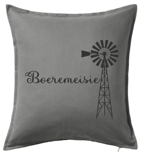 Boeremeisie Cushion Cover