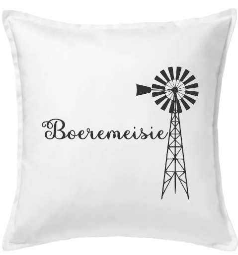 Boeremeisie Cushion Cover