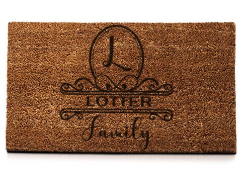 Family Name - Doormat (editable)