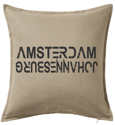 Amsterdam vs Johannesburg Cushion Cover