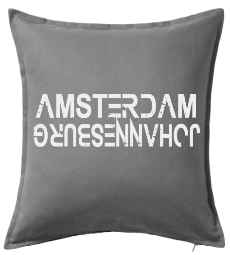 Amsterdam vs Johannesburg Cushion Cover