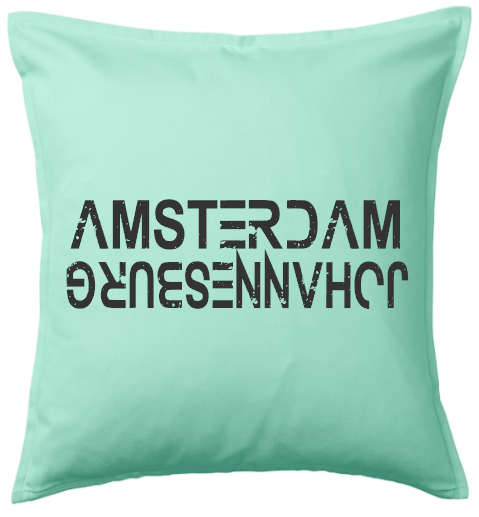 Amsterdam vs Johannesburg Cushion Cover