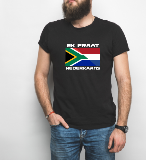 Ek Praat Nederkaans T-shirt, South African - Mens Shirt