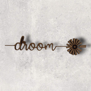 Afrikaans Word Cutout - Droom