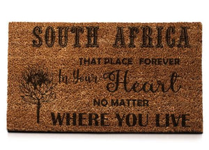 South Africa That Place Forever In Your Heart No Matter Where You Live... - Doormat