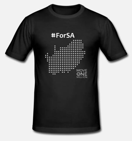Mens Tshirt Move One Million #ForSA