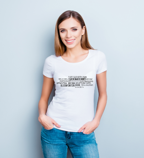 South African Towns - Ladies Shirt
