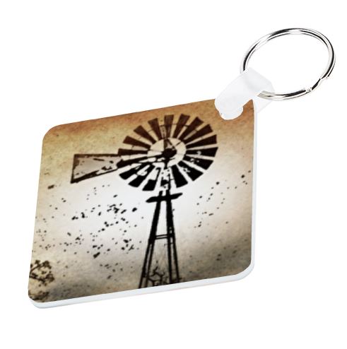 Windmill Keyring - Available In 3 Shapes