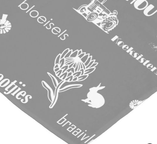 Afrikaans Table Runner