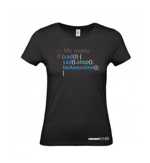 Code, Sad, Java - Mens Shirt