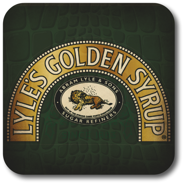 Lion Matches, Golden Syrup, Five Roses and Ouma Rusks Coasters (Set of 4)