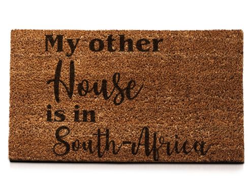 My Other House Is In South-Africa... - Doormat