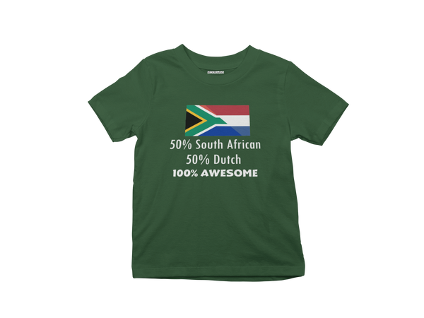 50% South African 50% Dutch 100% Awesome