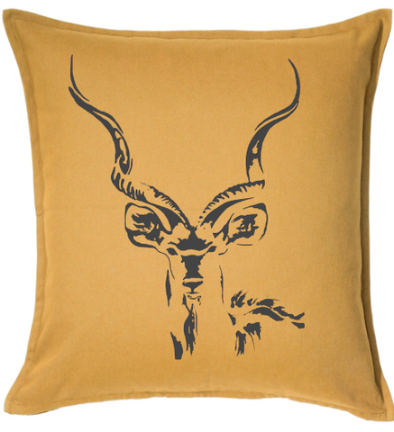 Kudu Cushion Cover, South Africa