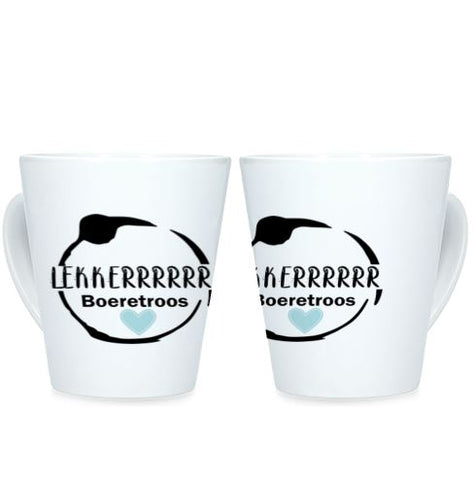 Lekkerrrrrr Boeretroos - Conical Mug (1 Mug)