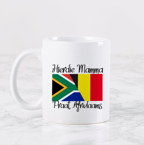 Hierdie Mamma Praat Afrivlaams-  Mug (1 Mug)