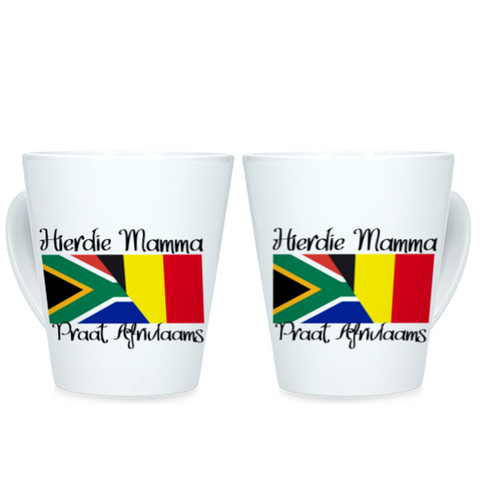 Hierdie Mamma Praat Afrivlaams - Conical Mug (1 Mug)