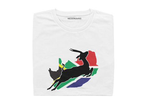 Springbok, South Africa, Flag - Mens Shirt