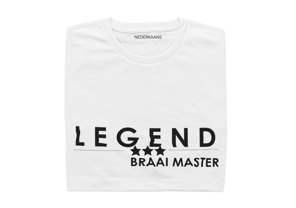 Legend Braai Master T-shirt, South African - Mens Shirt