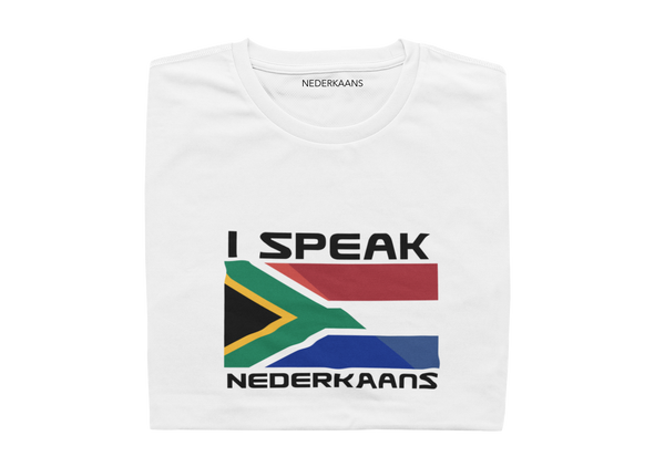 I Speak Nederkaans T-shirt, South African - Mens Shirt