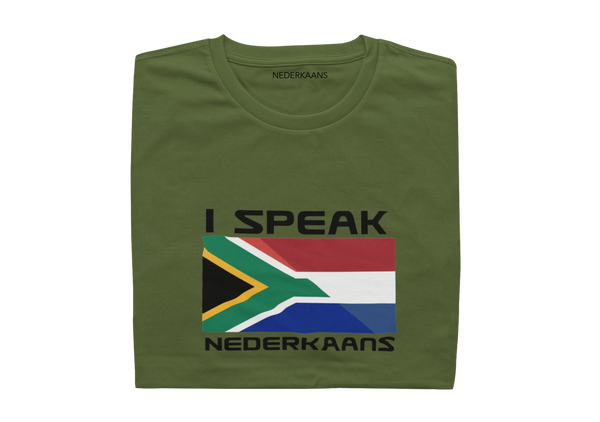 I Speak Nederkaans T-shirt, South African - Mens Shirt