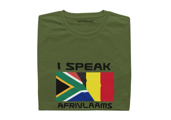 I Speak AFRIVLAAMS - Mens Shirt